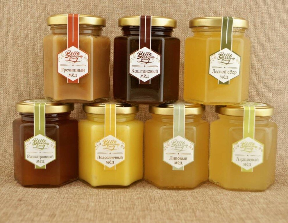 Виды мёда. Самые популярные разновидности меда с фото